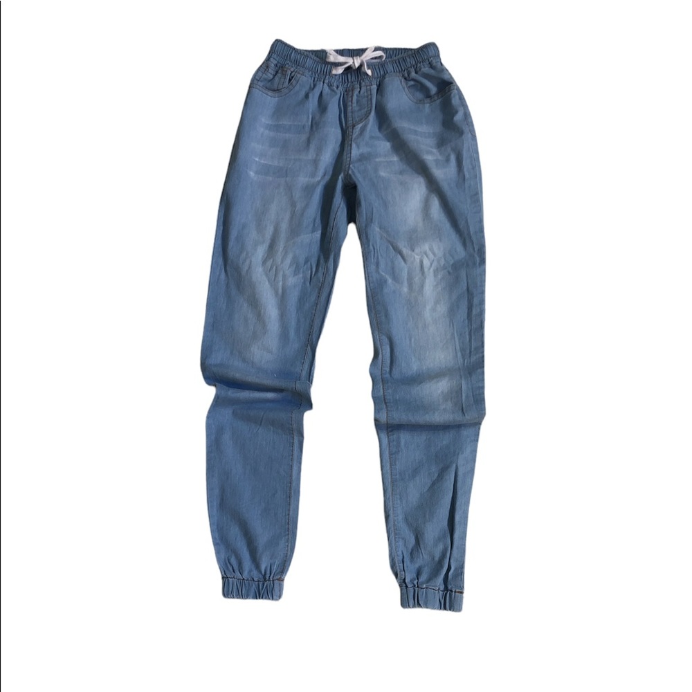 Chambray Joggers